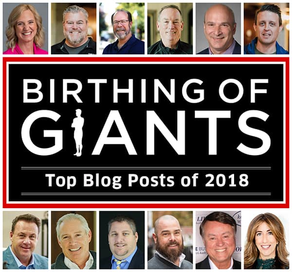 Birthing of Giants Top Blog Posts of 2018